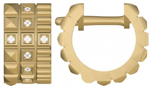 с6574 Серьги